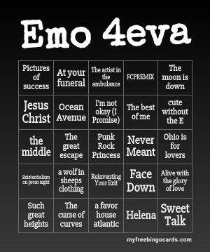 Edit bingo cards