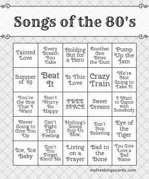 Edit bingo cards