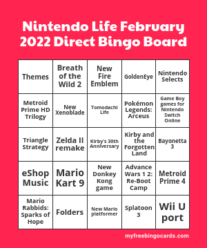 Edit bingo cards