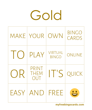 Edit bingo cards