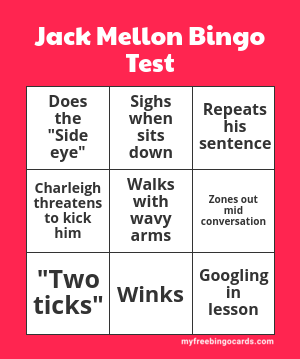 Edit bingo cards