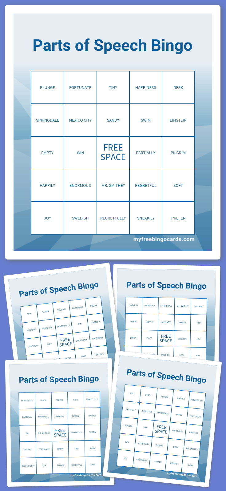 virtual-parts-of-speech-bingo