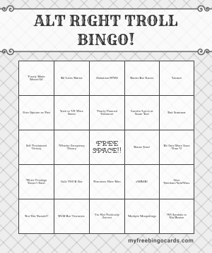 troll bingo