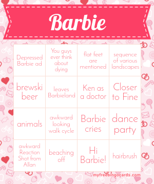 Barbie Bingo