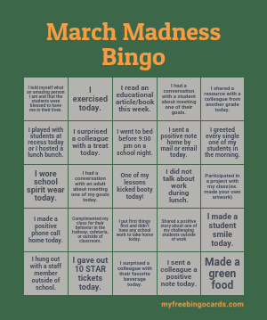 Edit bingo cards