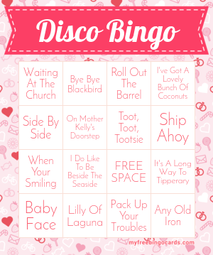 Disco Bingo