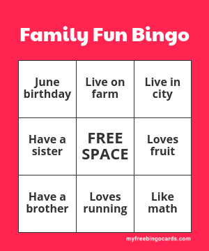 Edit bingo cards