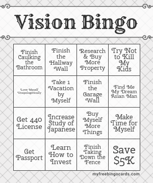 Edit bingo cards