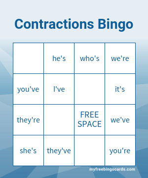 Edit bingo cards