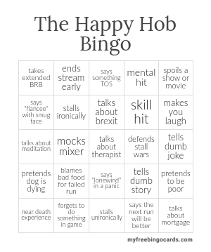 Edit bingo cards
