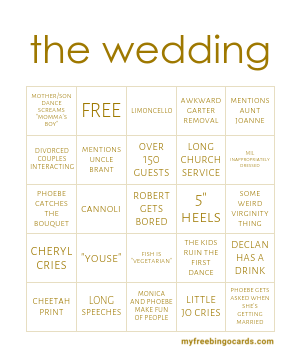 Edit bingo cards