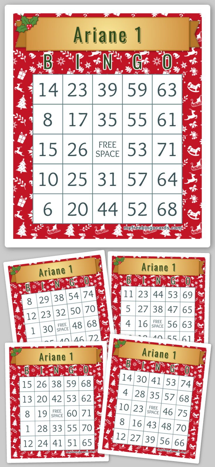 Virtual Ariane 1 BINGO
