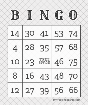 print 100 1 75 number bingo cards