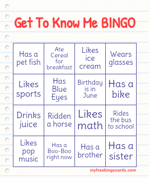 Edit bingo cards