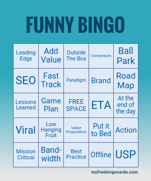 funny bingo