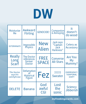 Edit bingo cards