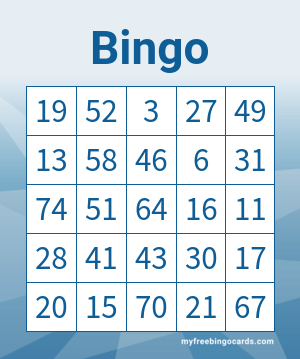 Print 100+ Bingo Cards