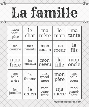 La famille Bingo