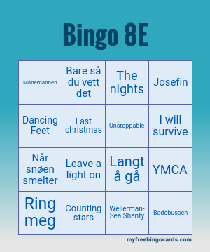 Edit bingo cards