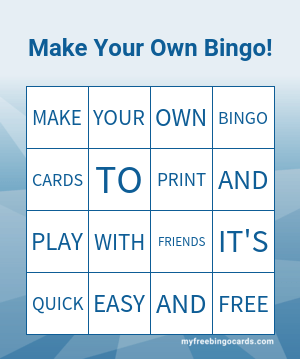 Edit bingo cards