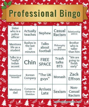 Edit bingo cards