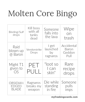 Edit bingo cards