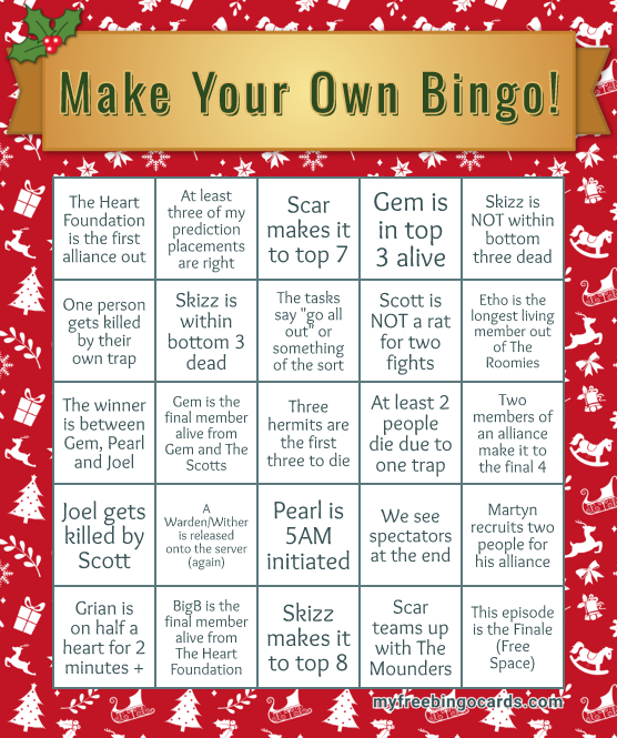 Make Your Own Bingo!