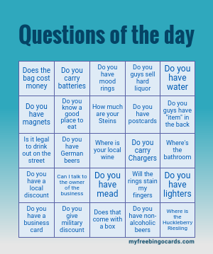 Edit bingo cards