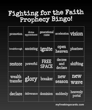 Edit bingo cards