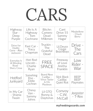 Edit bingo cards